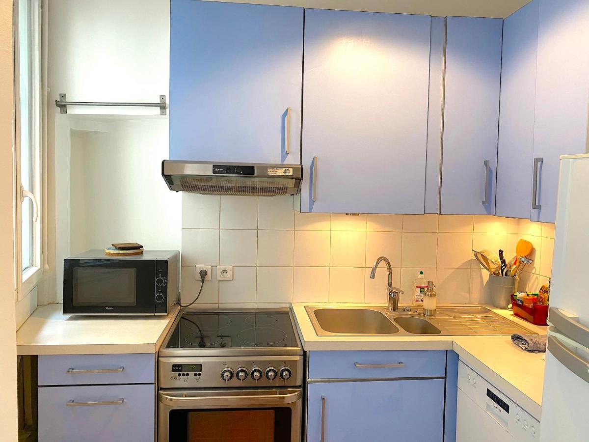 Real Parisian Apartment With 2 Bedrooms And Ac Zewnętrze zdjęcie